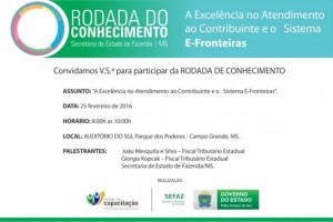 RODADA DO CONHECIMENTO