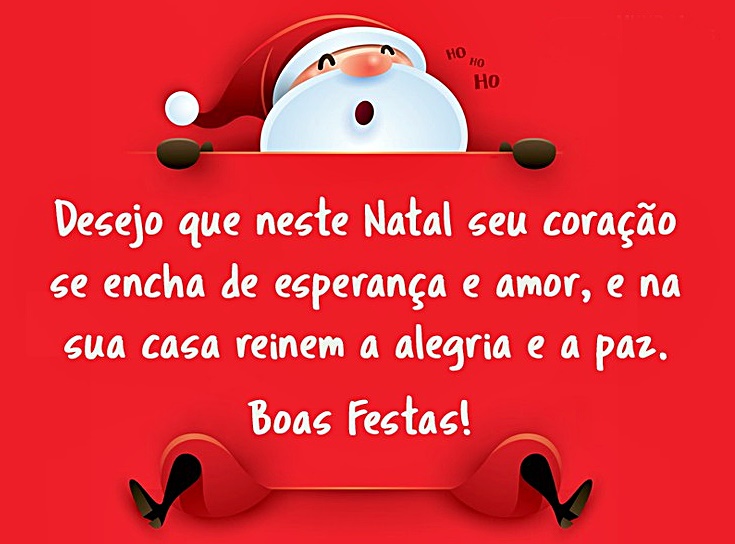 DESEJAMOS UM FELIZ NATAL E UM PRÓSPERO ANO NOVO!